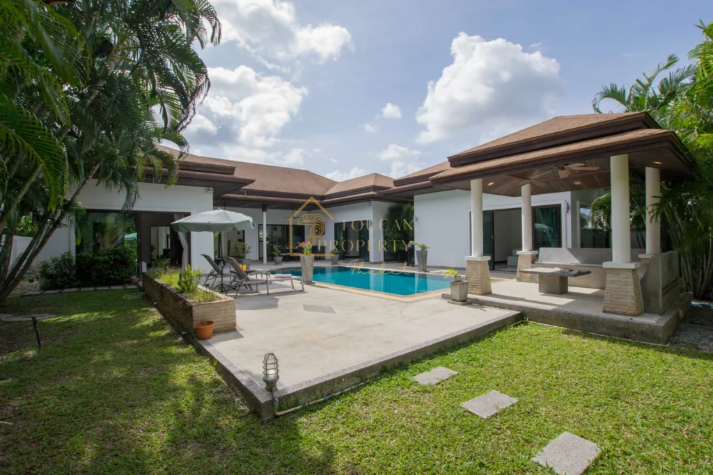 Pool Villa for Sale 3 Bedrooms in Naiharn Beach