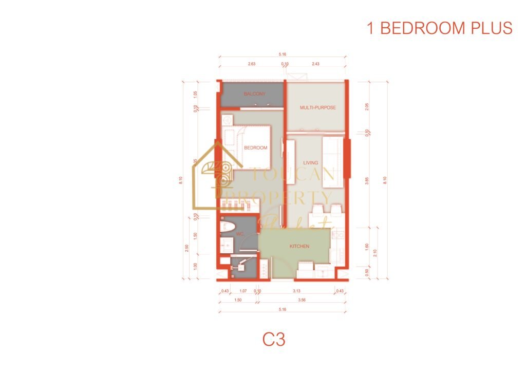 condo for sale Arise Vibe 1 bedroom plus 20